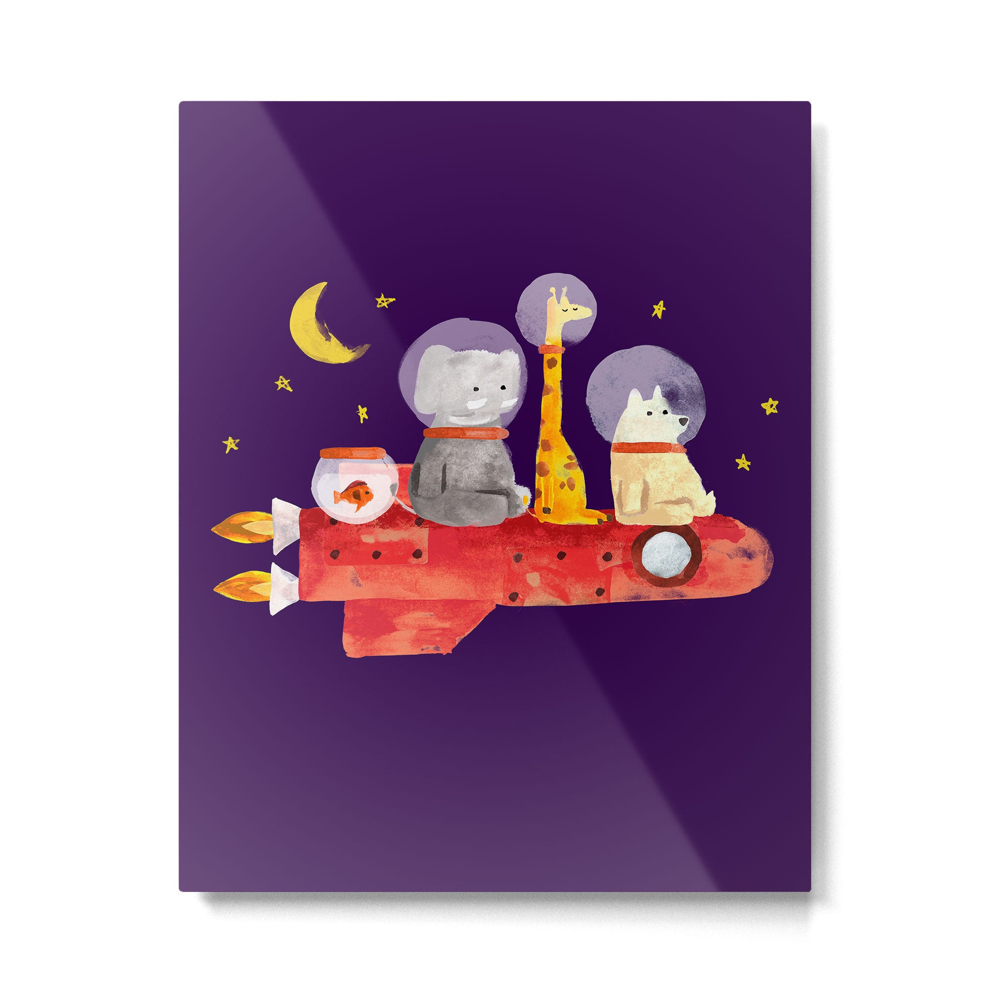 Let's All Go To Mars Metal Print Gallery Image 4