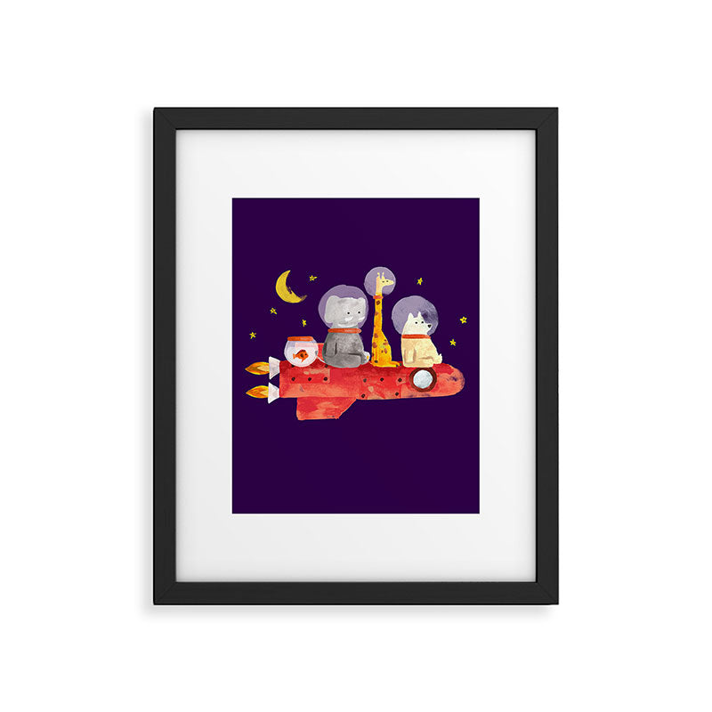 Let's All Go To Mars Framed Art Print Gallery Image 5