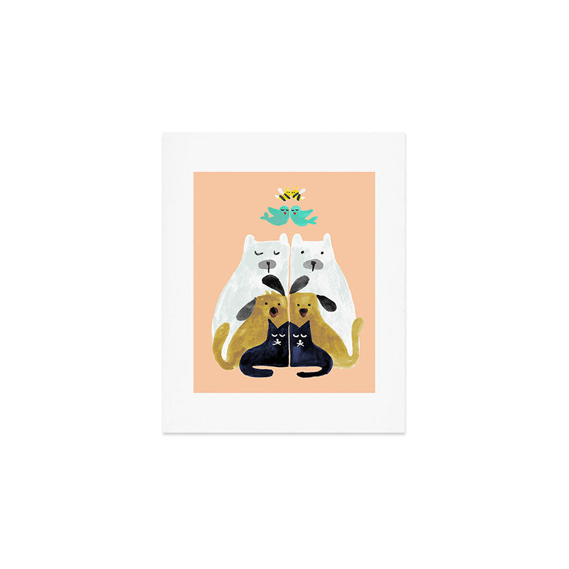 Let's get together Art Print Gallery Image 1