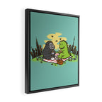 Let's have a break Framed Canvas Print Gallery Image 2