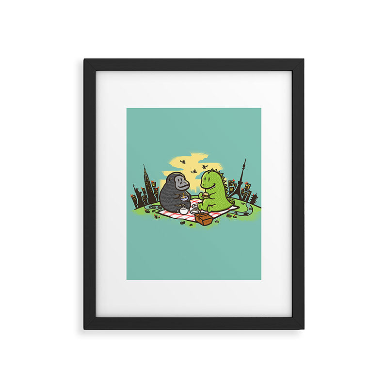 Let's have a break Framed Art Print Gallery Image 5