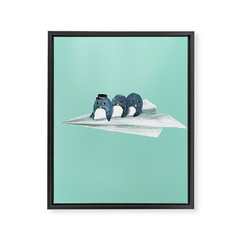 Let's travel the world Framed Canvas Print Gallery Image 6