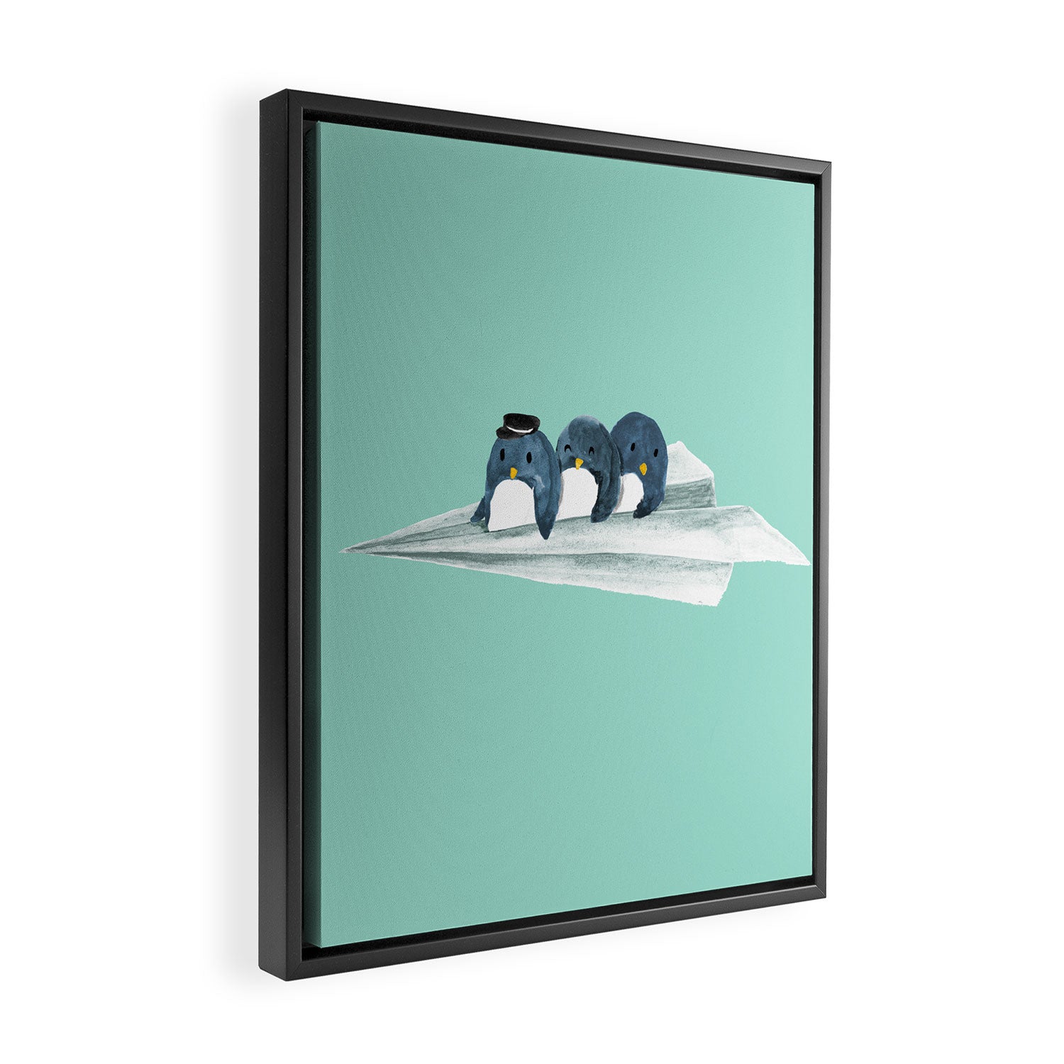 Let's travel the world Framed Canvas Print Gallery Image 2