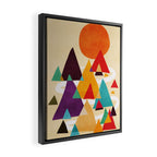 Let's visit the mountains Framed Canvas Print Gallery Image 2