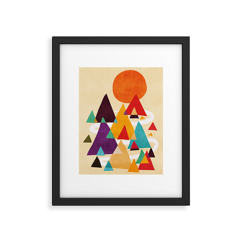 Let's visit the mountains Framed Art Print Gallery Image 5