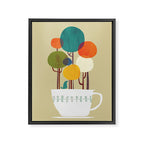Life in a cup Framed Canvas Print Gallery Image 6