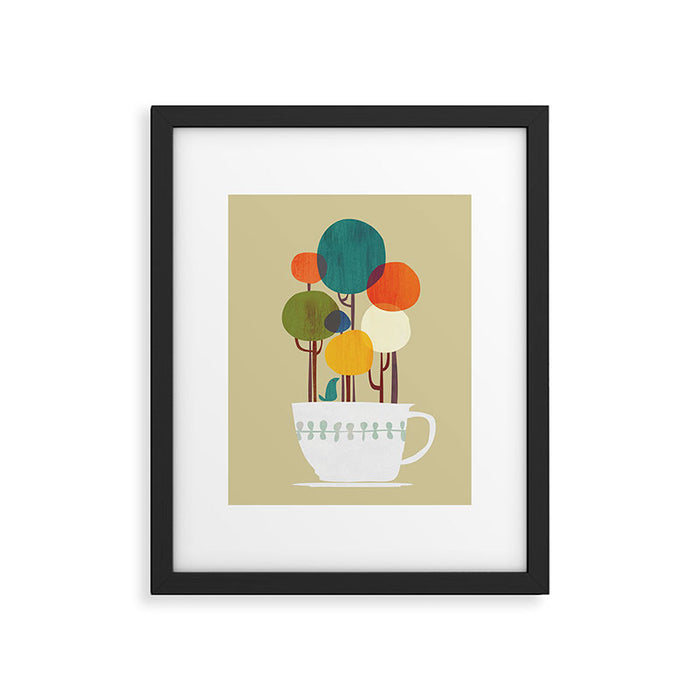 Life in a cup Framed Art Print Gallery Image 1