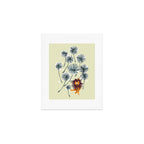 Lion on dandelion Art Print Gallery Image 1