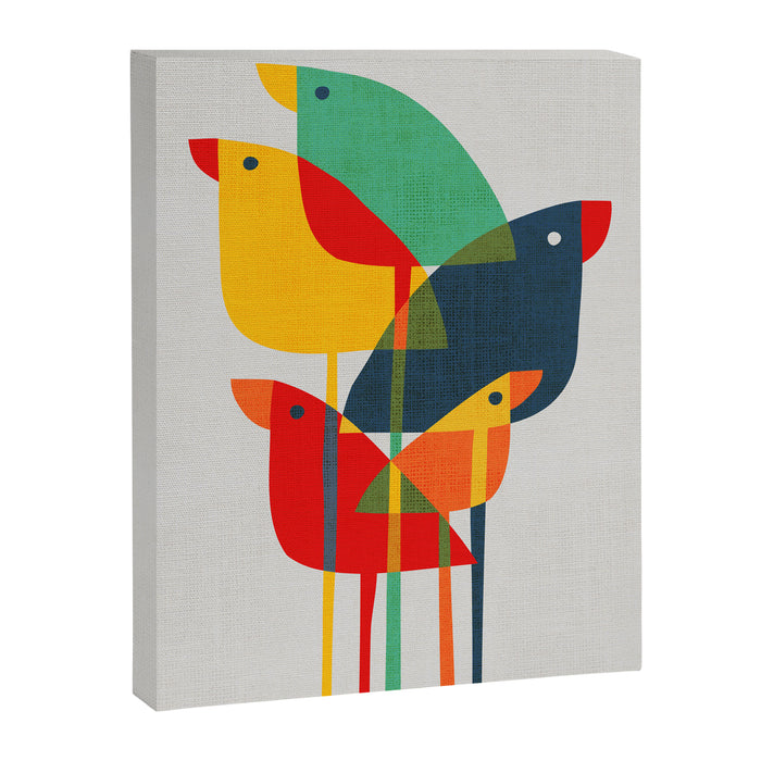 Little birds Canvas Print Gallery Image 1
