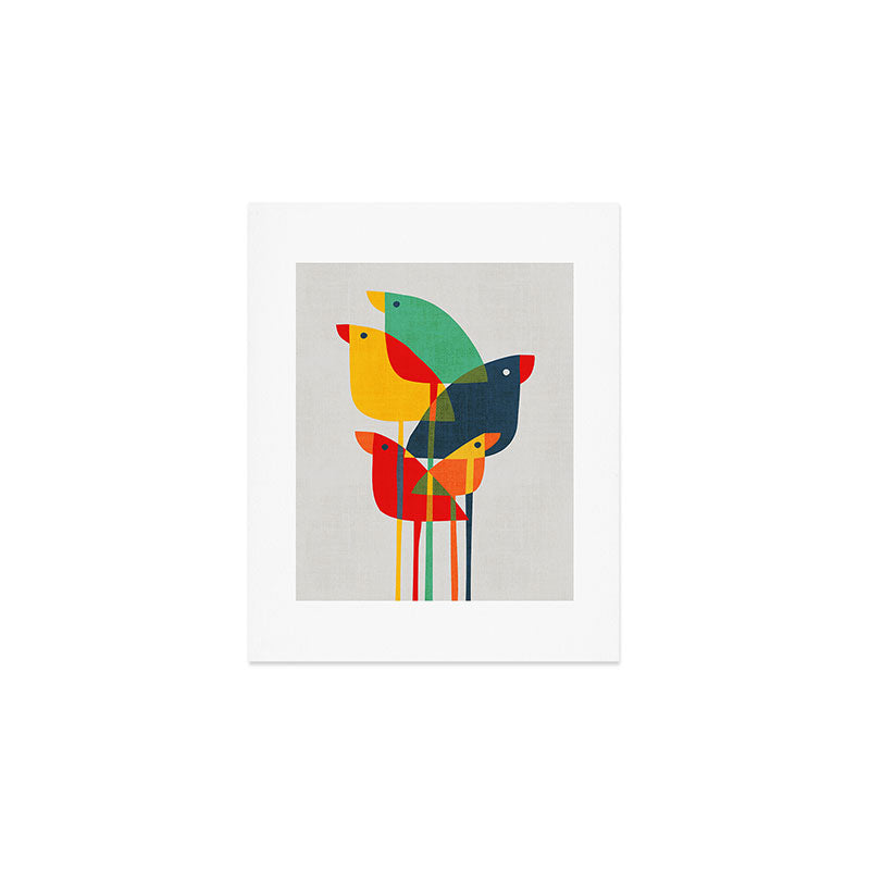 Little birds Art Print Gallery Image 1