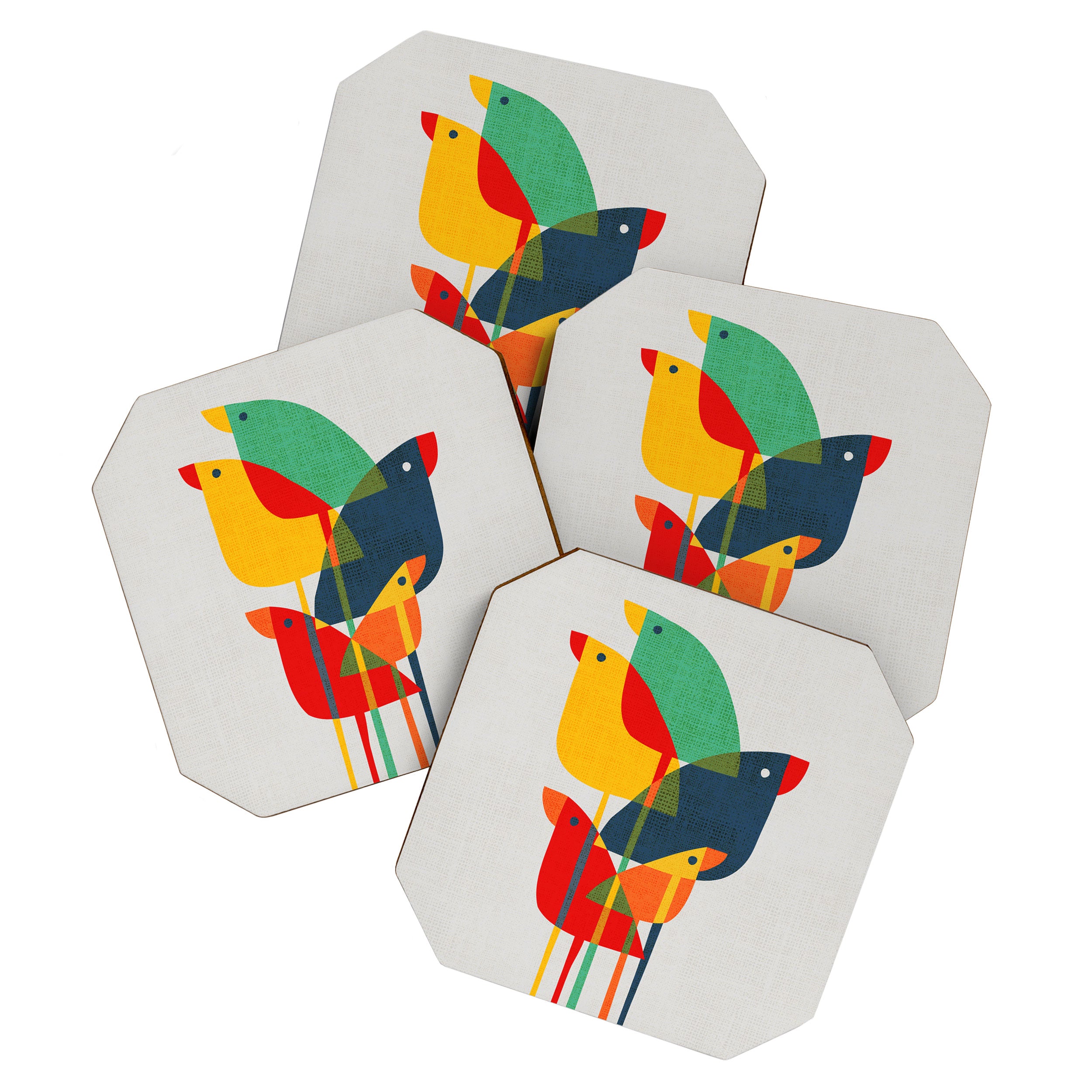 Little birds Coaster Gallery Image 1