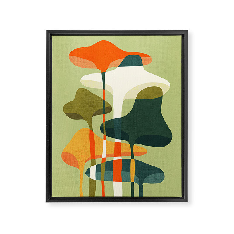 Little mushroom Framed Canvas Print Gallery Image 6
