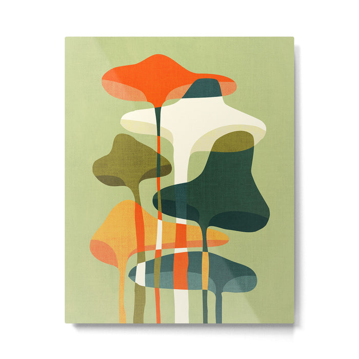 Little mushroom Metal Print Gallery Image 1