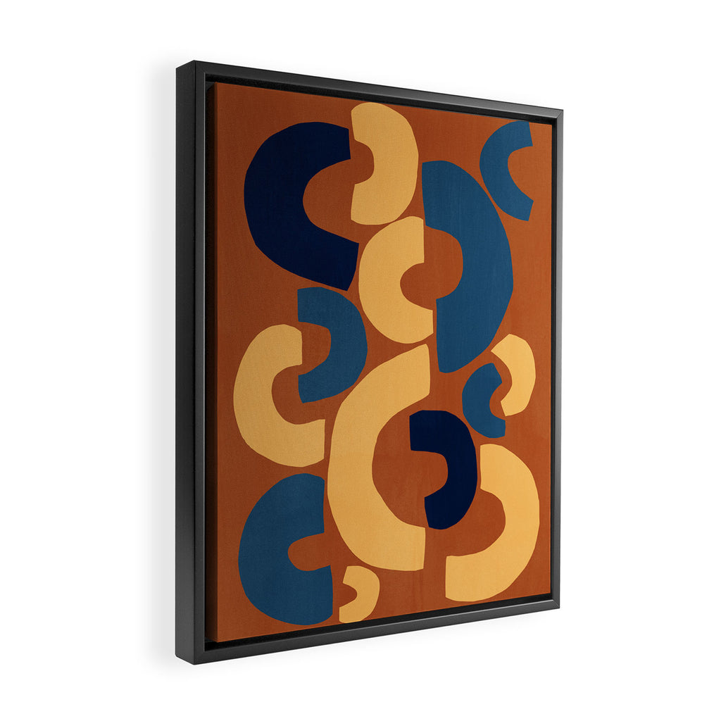 Locks Framed Canvas Print Gallery Image 2