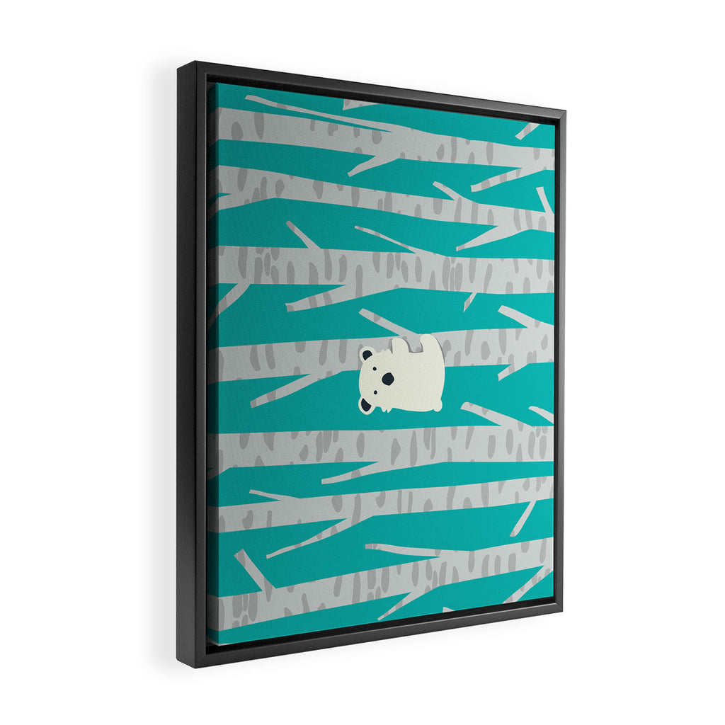 Lonesome Koala Framed Canvas Print Gallery Image 2