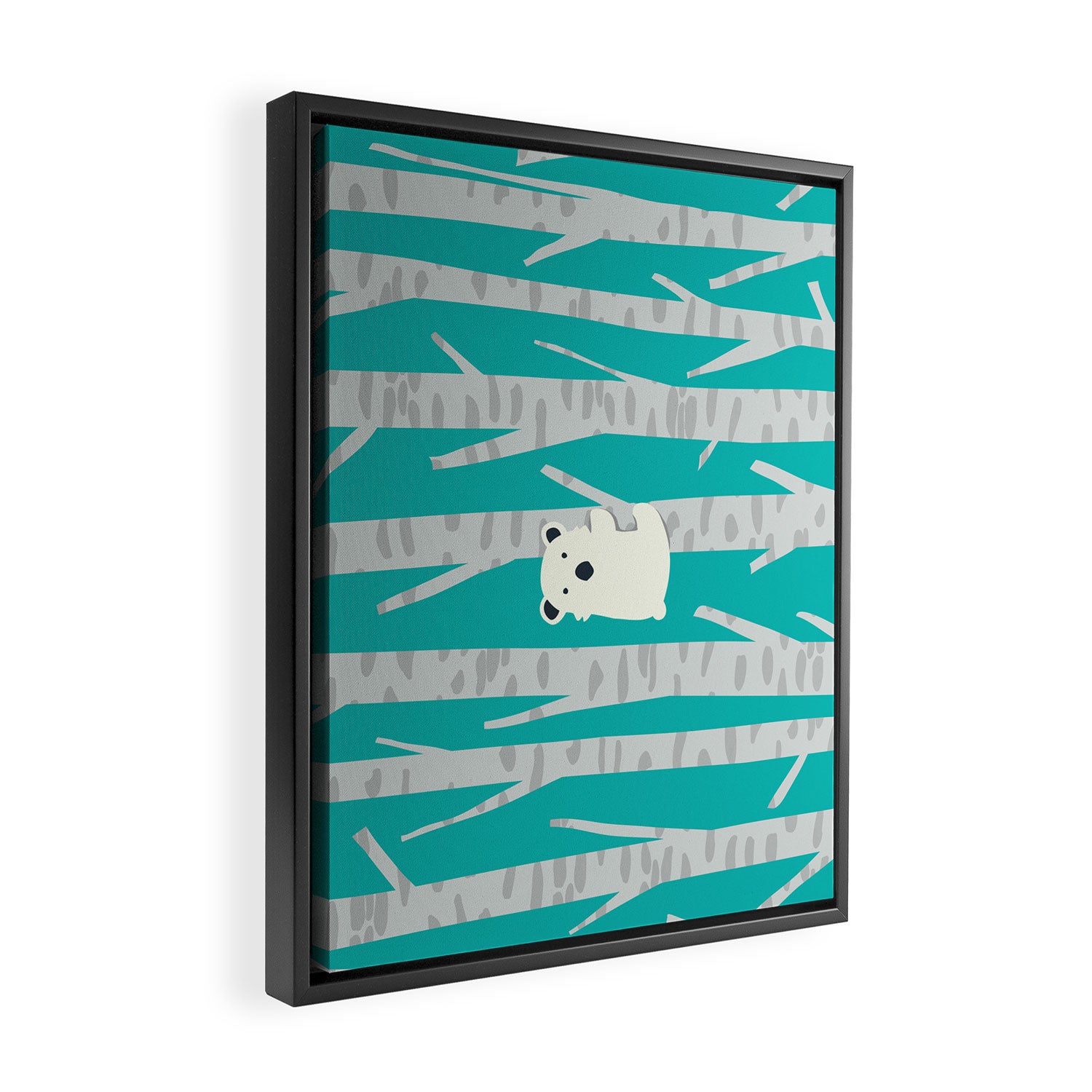 Lonesome Koala Framed Canvas Print Gallery Image 2