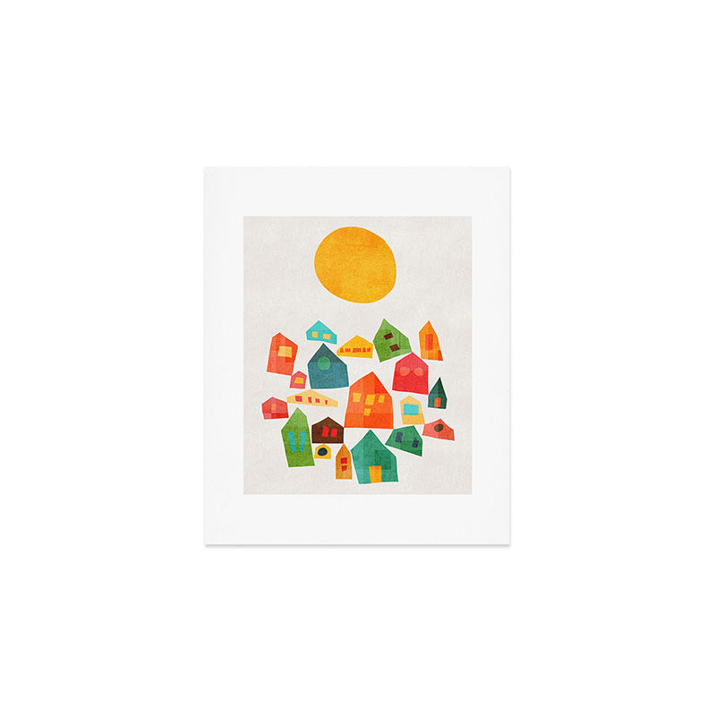 Looking at the same sun Art Print Gallery Image 1