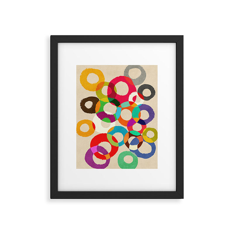 Loop Hoop Framed Art Print Gallery Image 5