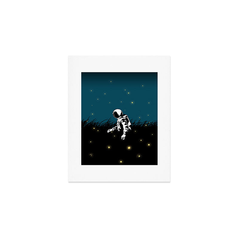 Lost in the field of stars Art Print Gallery Image 1
