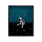 Lost in the field of stars Framed Canvas Print Gallery Image 6