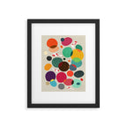Lotus in koi pond Framed Art Print Gallery Image 4