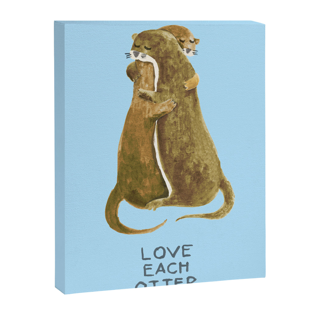 Love each otter Canvas Print Gallery Image 6