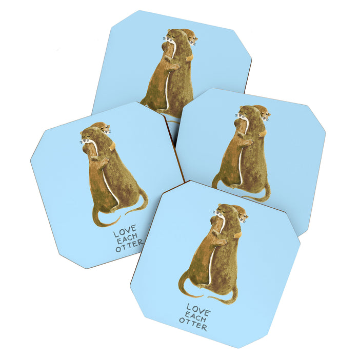Love each otter Coaster Gallery Image 1