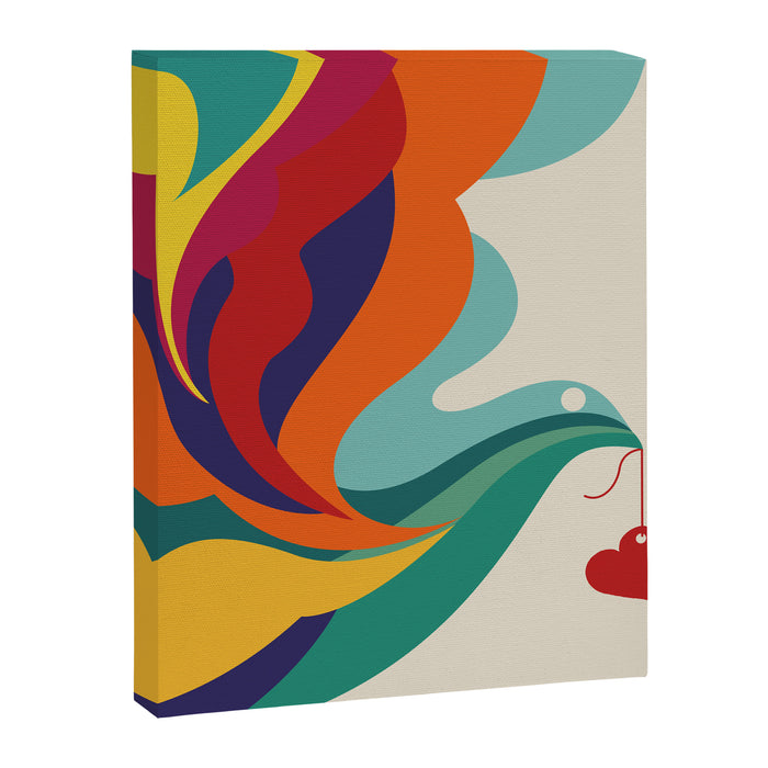 Love Message Canvas Print Gallery Image 1