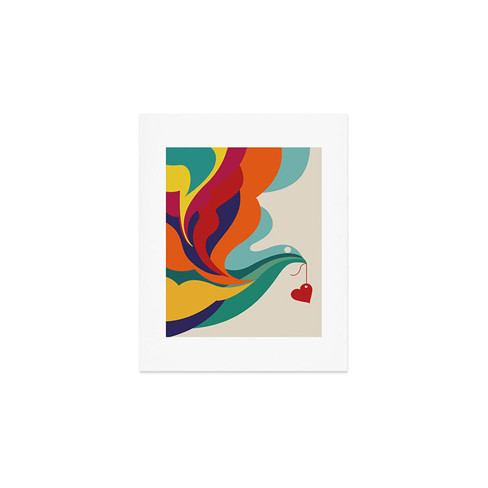 Love Message Art Print Gallery Image 1