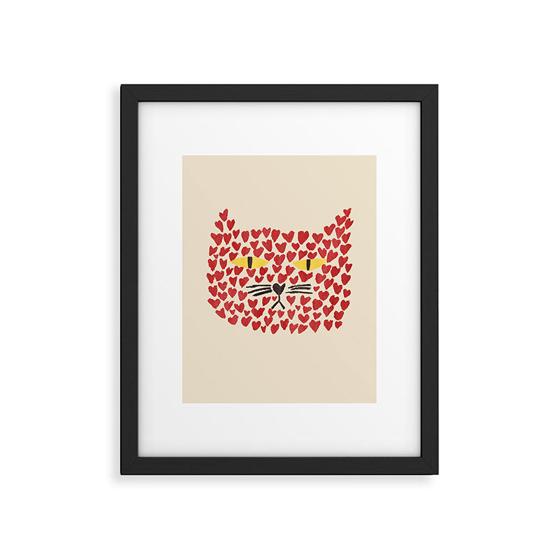 Love thy cat Framed Art Print Gallery Image 6