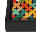 Lucky Clover Framed Canvas Print Gallery Image 3
