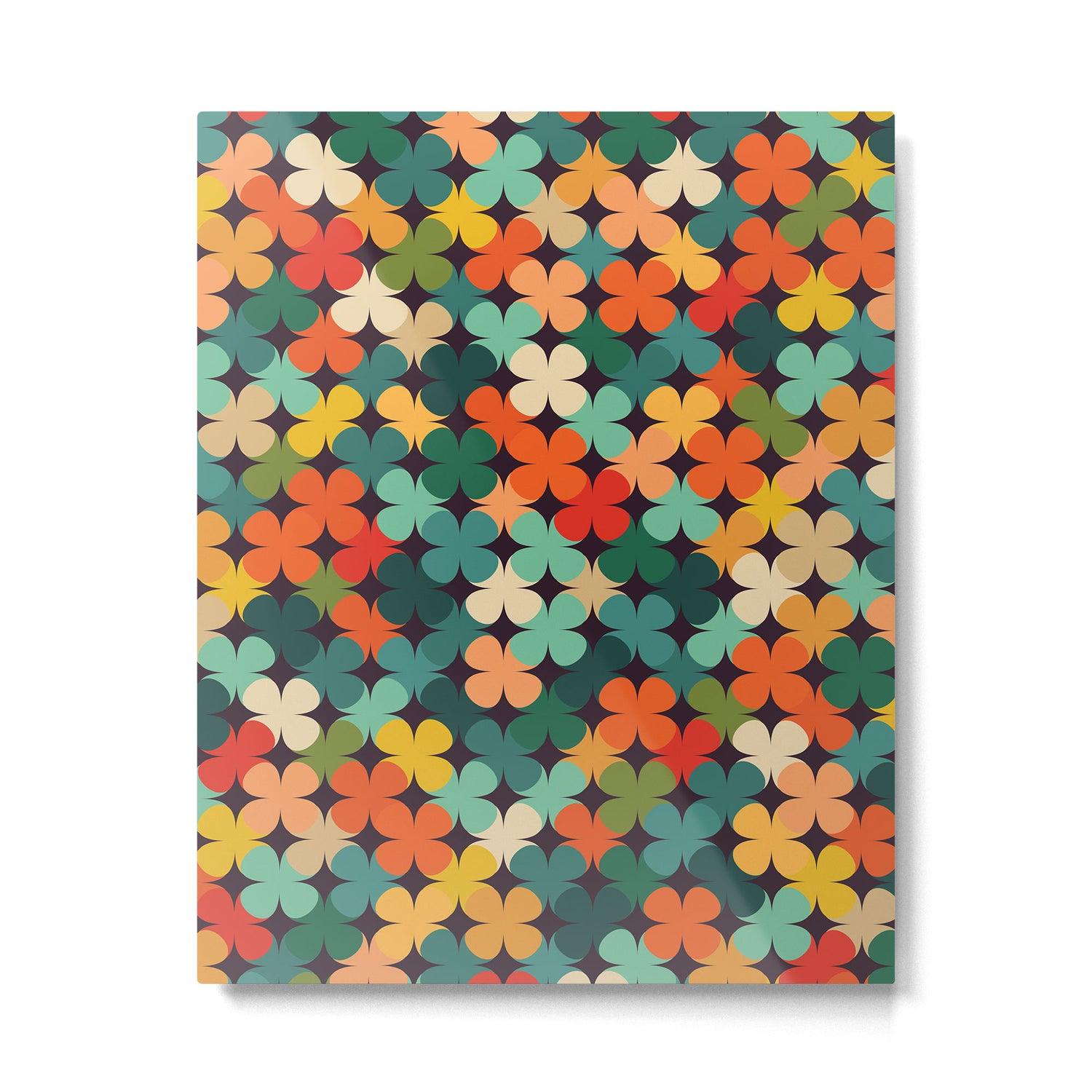 Lucky Clover Metal Print Gallery Image 4