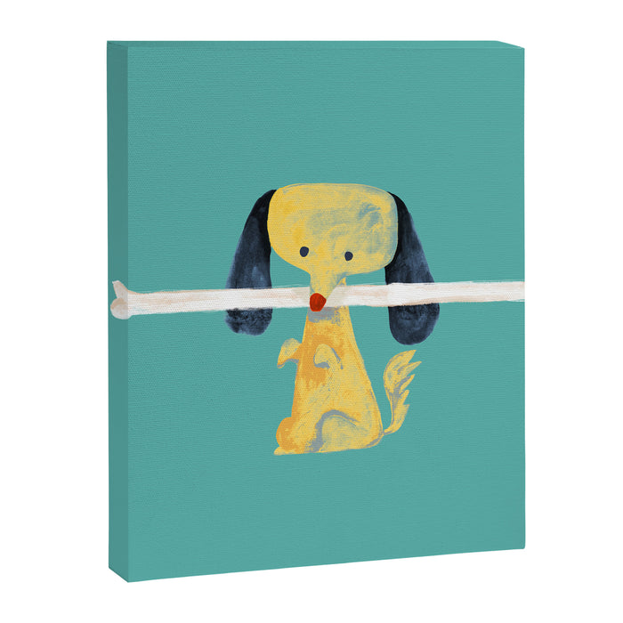 Lucky dog Canvas Print Gallery Image 1