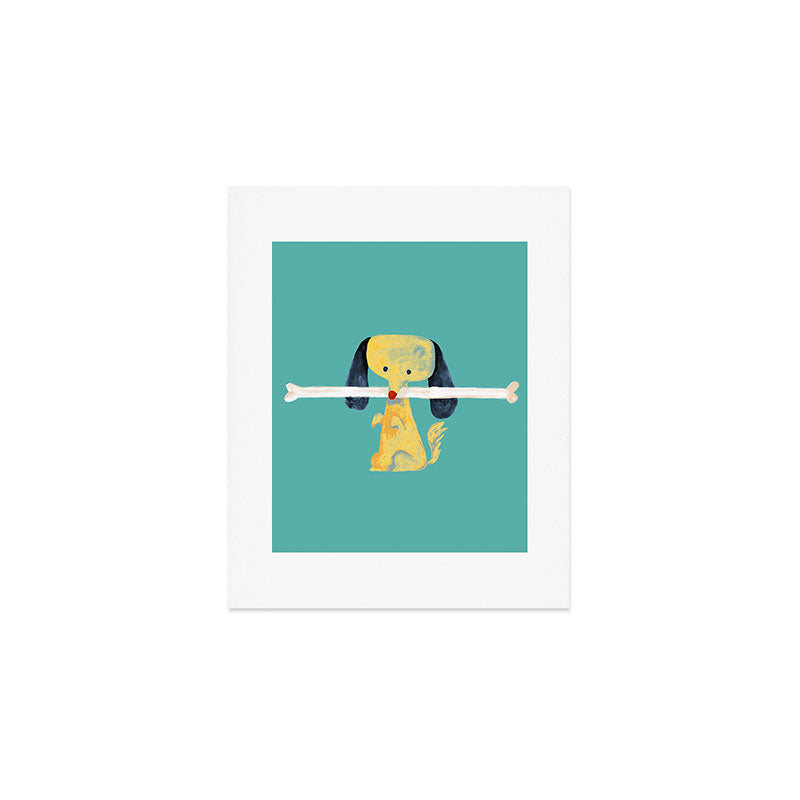 Lucky dog Art Print Gallery Image 1