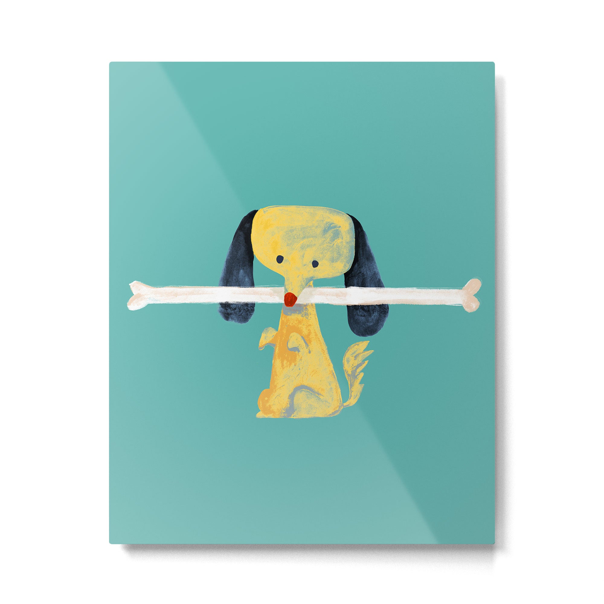Lucky dog Metal Print Gallery Image 4