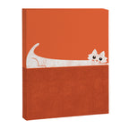 Mark's Superpower: cat Superstretch Canvas Print Gallery Image 6