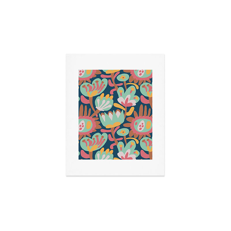 Meadow with flowers Art Print Gallery Image 1