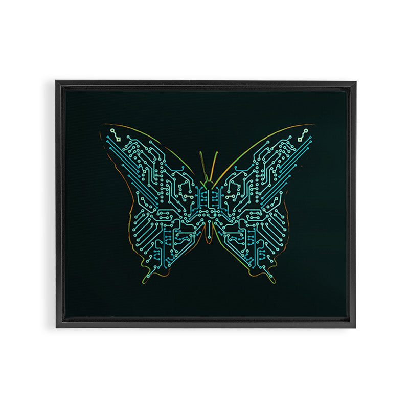 Mechanical Butterfly Framed Canvas Print Gallery Image 12