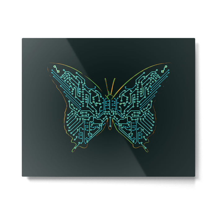 Mechanical Butterfly Metal Print Gallery Image 1