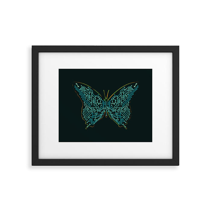 Mechanical Butterfly Framed Art Print Gallery Image 1