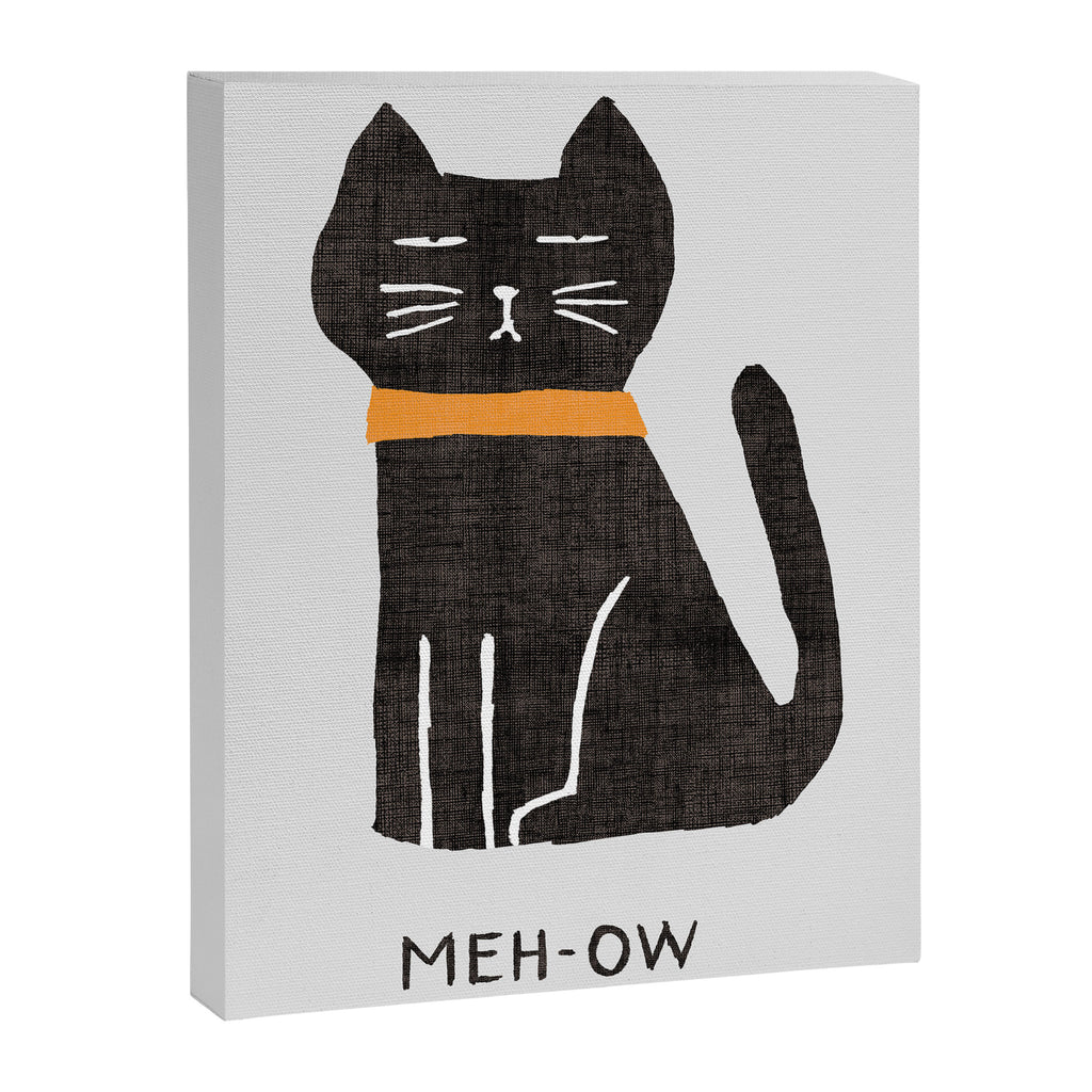 Meh-ow Canvas Print Gallery Image 6