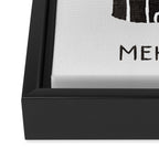 Meh-ow Framed Canvas Print Gallery Image 3