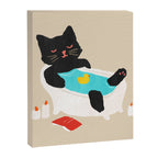 Meow time Canvas Print Gallery Image 6
