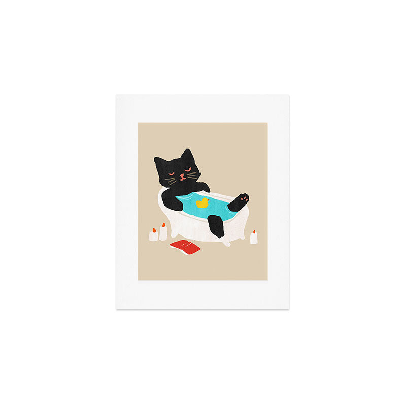 Meow time Art Print Gallery Image 1