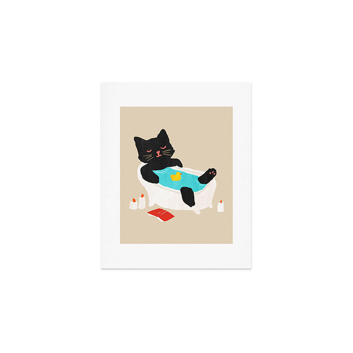 Meow time Art Print Gallery Image 1