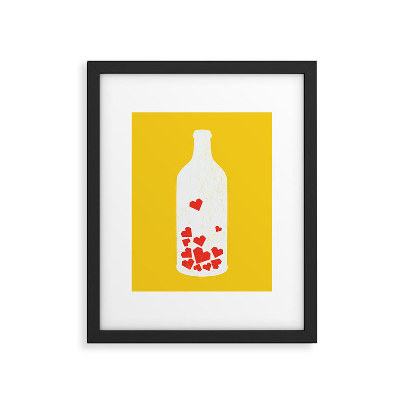 Message in a bottle Framed Art Print Gallery Image 6