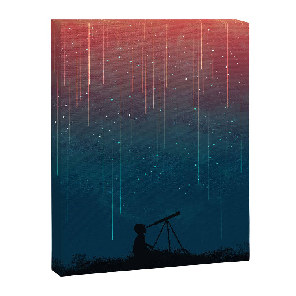 Meteor rain Canvas Print Gallery Image 6