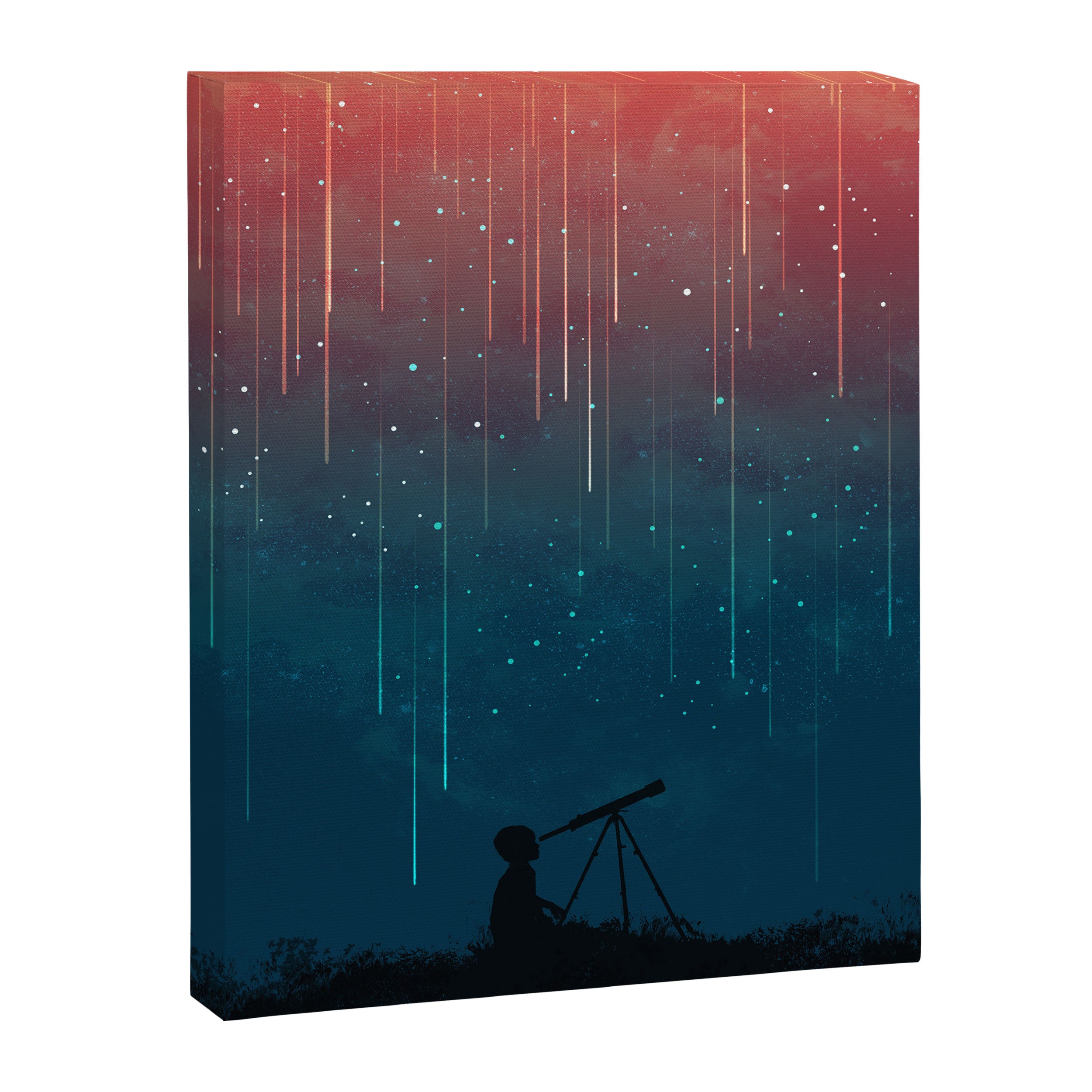 Meteor rain Canvas Print Gallery Image 6