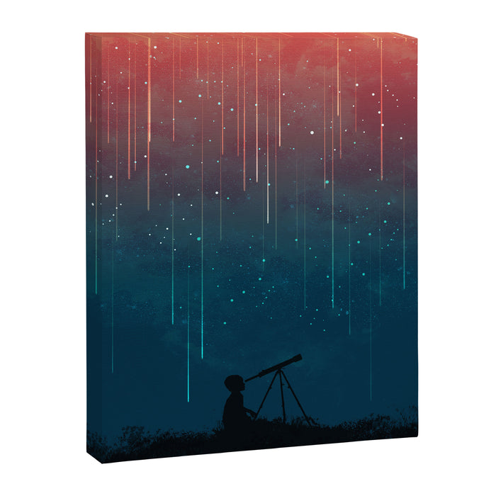 Meteor rain Canvas Print Gallery Image 1