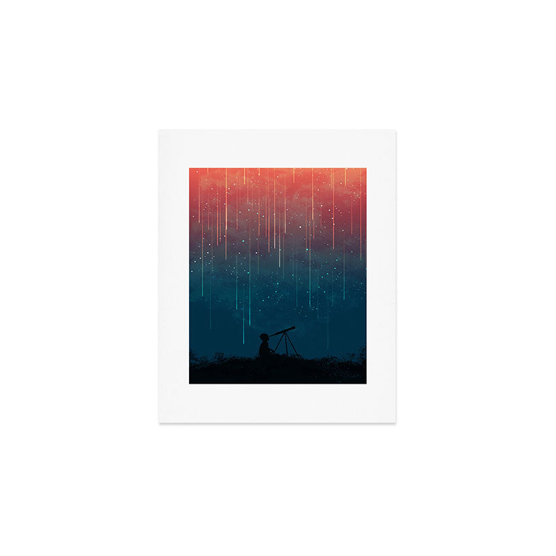 Meteor rain Art Print Gallery Image 1